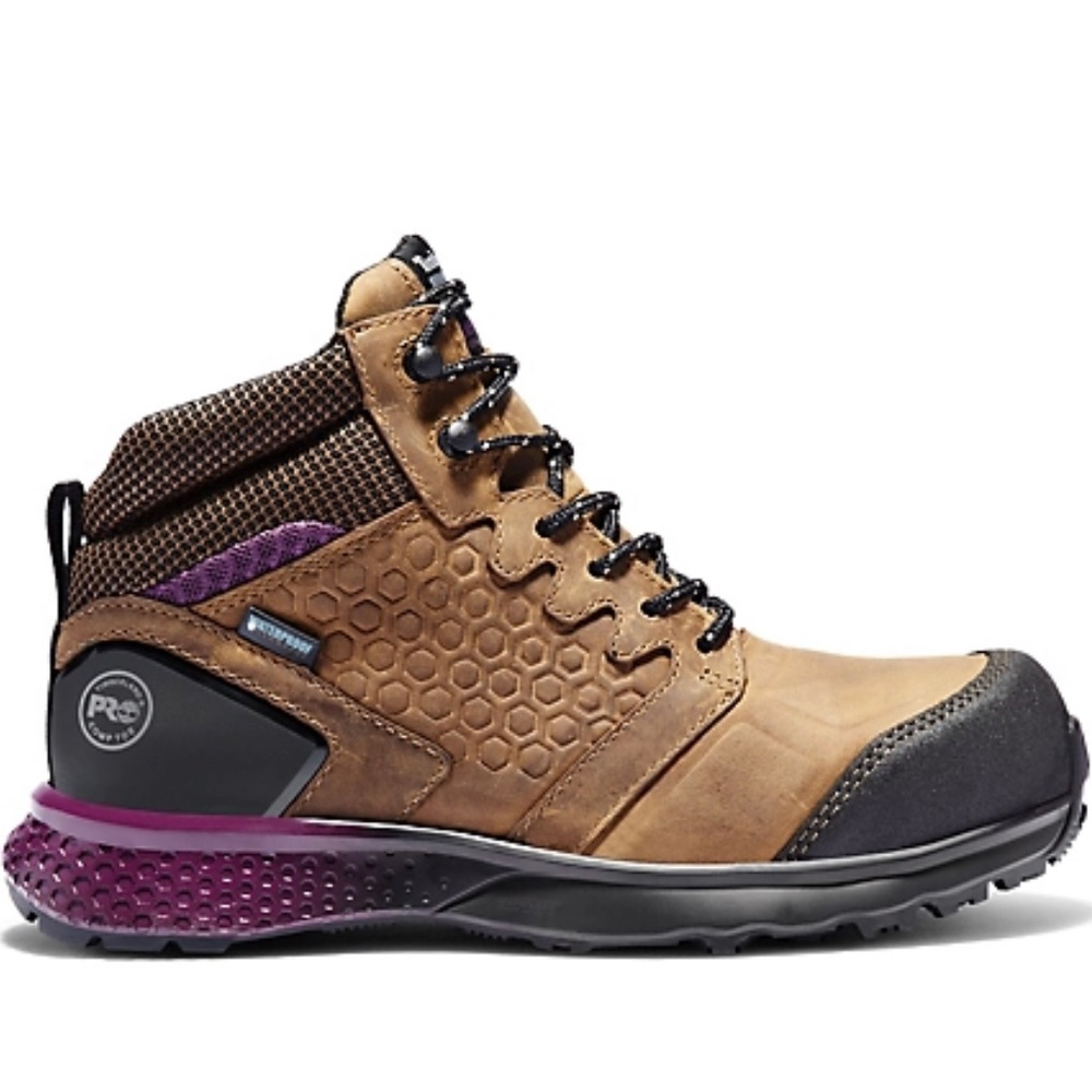 [Timberland] NEW Pro Women's Reaxion Mid Composite Toe Waterproof Safety Shoes